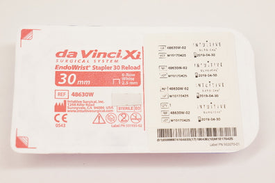 INTUITIVE 48630W DA Vinci Xi EndoWrist Stapler 30 Reload 30mm (x)